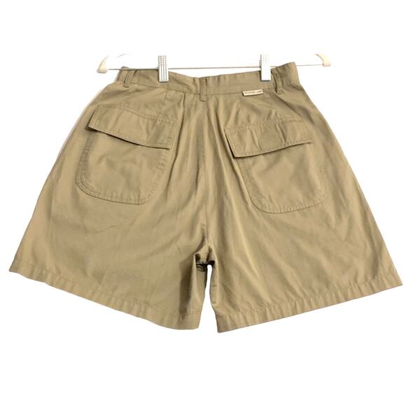 Mountain Lake Women’s Khaki Tan Shorts Lightweight Back Cargo Pockets NWT Size 6 - Picture 6 of 10